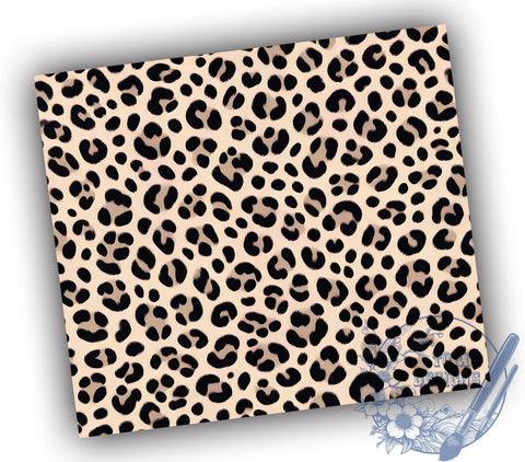 Leopard Cheetah Animal Print Tumbler, 20oz Sublimation Design, Animal Print Tumbler, Fashion Tumbler Wrap, Seamless Pattern Tumbler, Wild Style Drinkware Sublimation ToriDesigns 