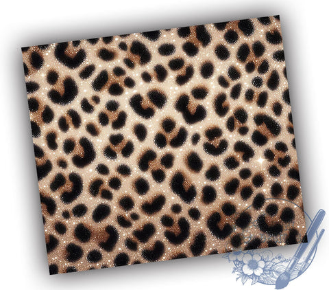 Leopard Cheetah Animal Print Tumbler, 20oz Sublimation Design, Animal Print Tumbler, Fashion Tumbler Wrap, Seamless Pattern Tumbler, Wild Style Drinkware Sublimation ToriDesigns 