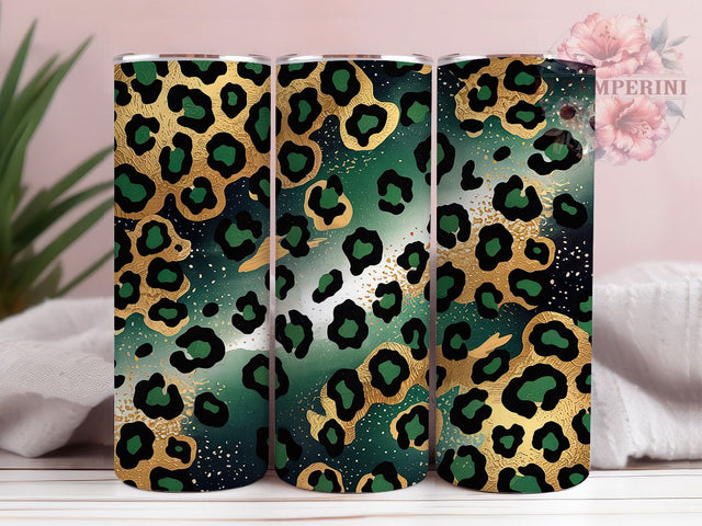 Leopard Cowhide Western Tumbler Wrap, Leopard Tumbler Design, Western Sublimation Wrap, 20oz Skinny Tumbler Wrap, Western Cowhide Tumbler, Leopard Cowhide Print Sublimation Li Zamperini 