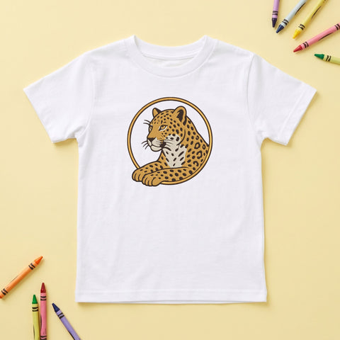 Leopard Embroidery Design – Wild Leopard Head Circle Frame Big Cat Wildlife Machine Embroidery File Embroidery/Applique DESIGNS PatternFeed8 