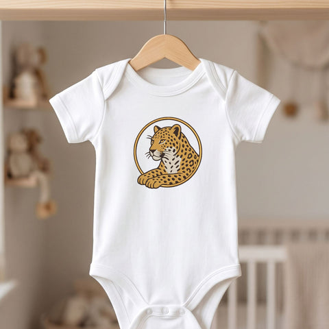 Leopard Embroidery Design – Wild Leopard Head Circle Frame Big Cat Wildlife Machine Embroidery File Embroidery/Applique DESIGNS PatternFeed8 