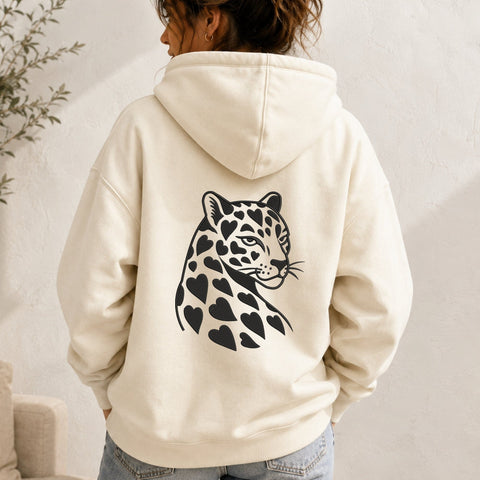 Leopard Heart Embroidery Design – Heart Print Leopard Machine Embroidery File, Wild Cat Animal Design, Valentine Leopard Embroidery/Applique DESIGNS PatternFeed8 