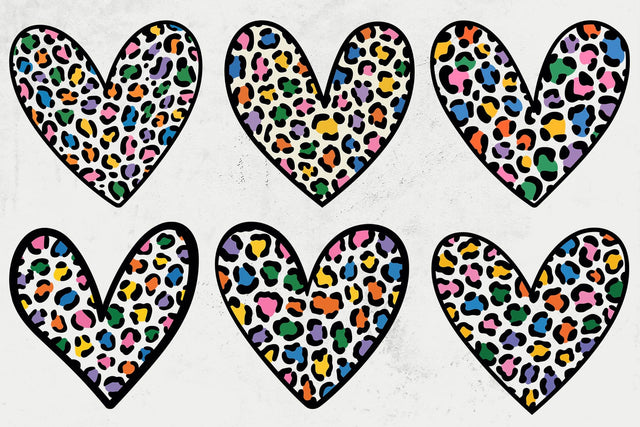Leopard Heart Svg, Hand Drawn Heart Svg, Valentine's Day Svg SVG DesignDestine 