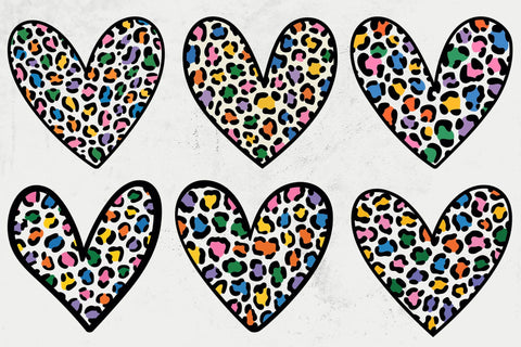 Leopard Heart Svg, Hand Drawn Heart Svg, Valentine's Day Svg SVG DesignDestine 