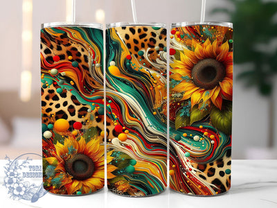 Leopard Juneteenth Freedom Tumbler, Freedom Background Tumbler, African Pride Cup, 20oz Sublimation Wrap, Leopard Print Juneteenth, Cultural Celebration Cup, Afrocentric Pride Wrap Sublimation ToriDesigns 