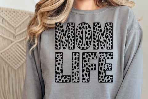 Leopard Mom Life Svg, Leopard Print Svg SVG DesignDestine 