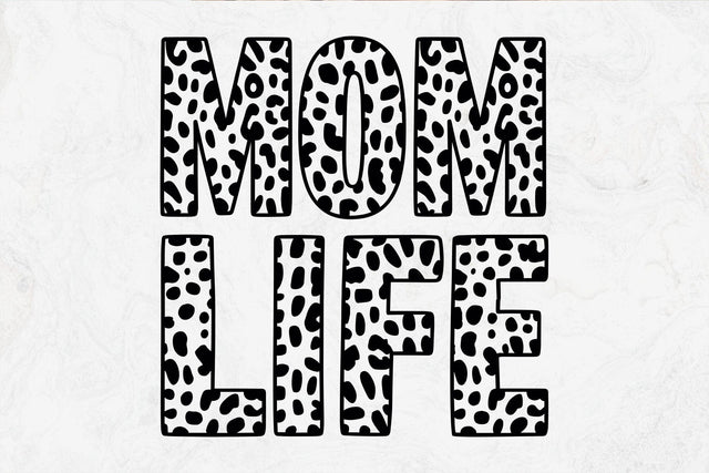 Leopard Mom Life Svg, Leopard Print Svg SVG DesignDestine 
