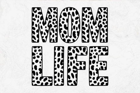 Leopard Mom Life Svg, Leopard Print Svg SVG DesignDestine 