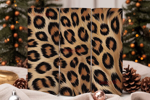 Leopard Print 20oz Tumbler Wrap Sublimation DesignSVG 