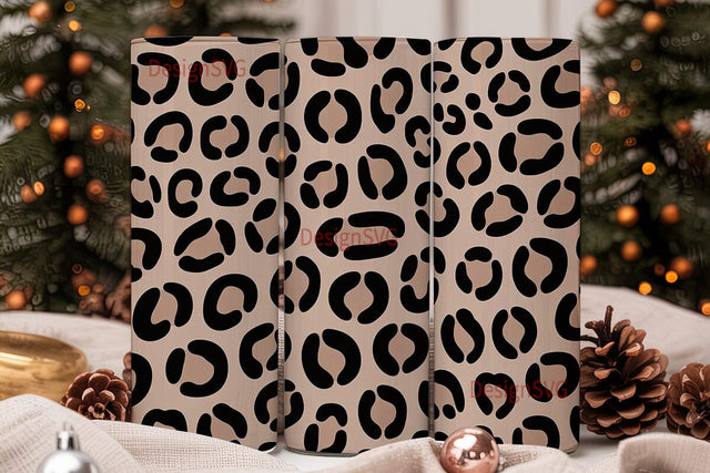 Leopard Print 20oz Tumbler Wrap Sublimation DesignSVG 