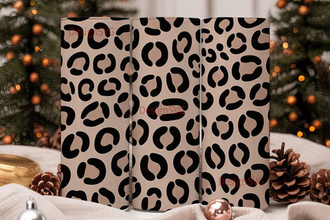 Leopard Print 20oz Tumbler Wrap Sublimation DesignSVG 
