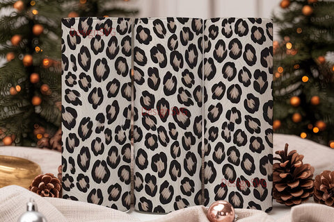 Leopard Print 20oz Tumbler Wrap Sublimation DesignSVG 