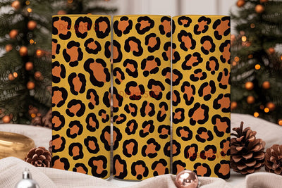 Leopard Print 20oz Tumbler Wrap Sublimation DesignSVG 