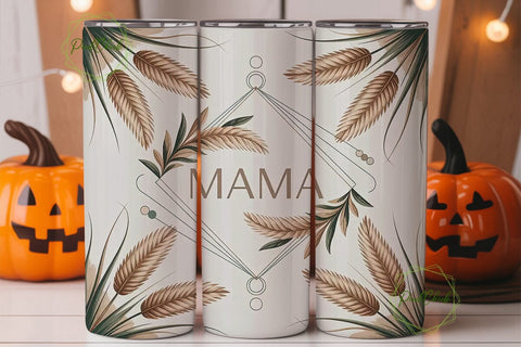 Leopard Print Floral 20oz Tumbler Wrap Sublimation PixelChick 