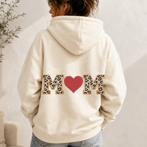 Leopard Print Mom Embroidery Design – Mama Heart Animal Print Mother's Day Machine Embroidery File Embroidery/Applique DESIGNS PatternFeed8 
