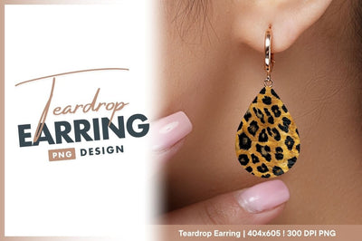 Leopard Print Pattern with Black Spots and Golden Fur Texture Sublimation Regulrcrative 