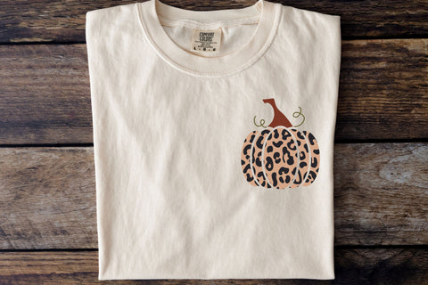 Leopard Print Pumpkin SVG for Cricut, Cute Pumpkin PNG for Stickers, Sublimation, TShirts, & More, Cute Fall SVG SVG Designing Digitals 