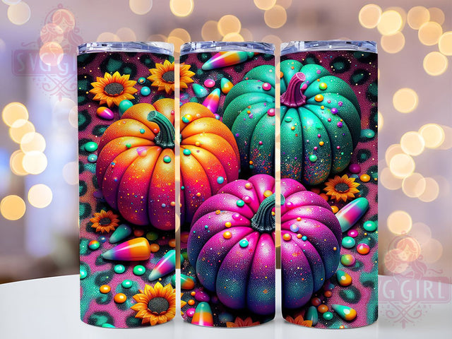 Leopard Pumpkin Spice Fall Tumbler Wrap, Fall Tumbler Wrap, Cheetah Print Tumbler, Pumpkin Spice Tumbler, Autumn Leopard Sublimation, 20oz Skinny Tumbler Png, Trendy Fall Png Sublimation SvggirlplusArt 