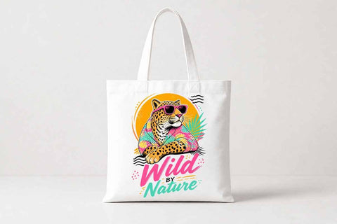 Leopard Sublimation PNG Wild By Nature Wildlife POD Design SVG BillahCrafts 