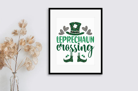 Leprechaun crossing SVG Design SVG Designangry 
