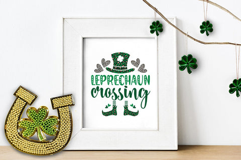 Leprechaun crossing SVG Design SVG Designangry 