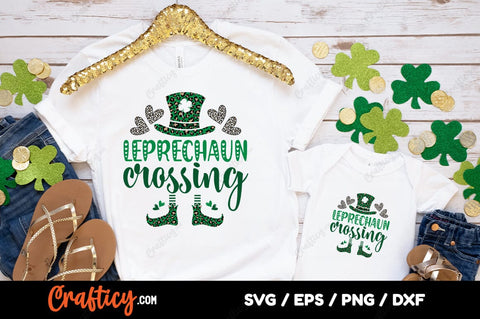 Leprechaun crossing SVG Design SVG Designangry 