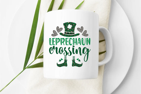 Leprechaun crossing SVG Design SVG Designangry 
