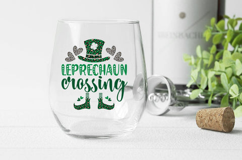 Leprechaun crossing SVG Design SVG Designangry 