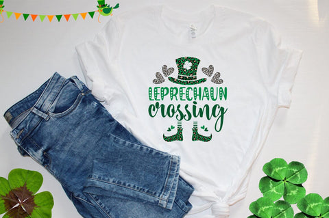 Leprechaun crossing SVG Design SVG Designangry 