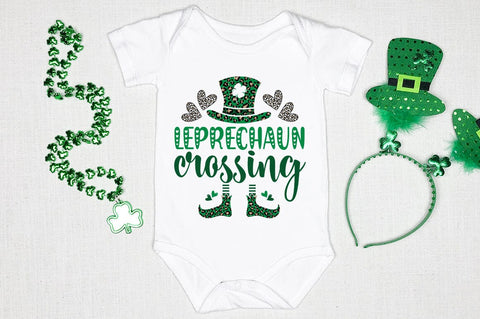Leprechaun crossing SVG Design SVG Designangry 