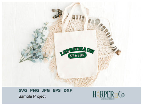 Leprechaun Season Laser SVG EPS Cut File SVG HarperNCo 