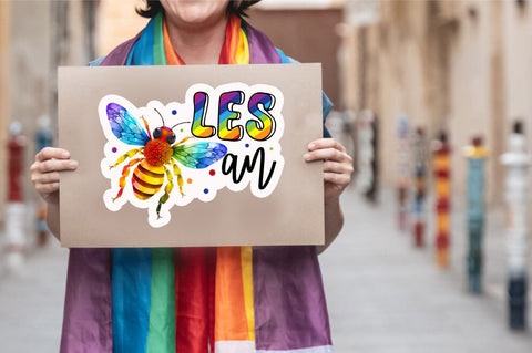 Les an Sticker Design Sublimation Regulrcrative 