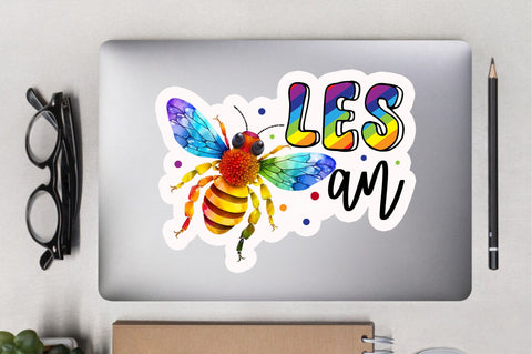 Les an Sticker Design Sublimation Regulrcrative 