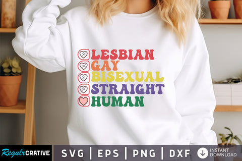 Lesbian,gay,bisexual,straight,human svg Design SVG Regulrcrative 