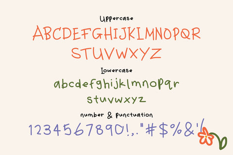 Leslie Crayon – Natural Kids Handwritten Font Font Mozzatype 