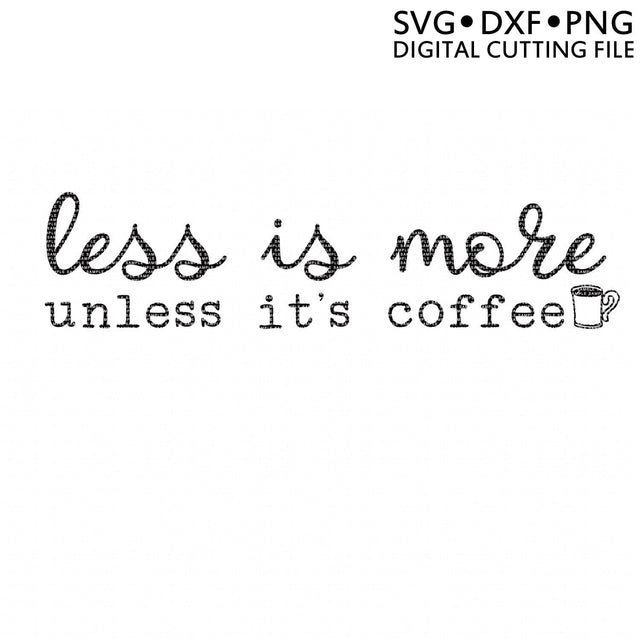 Less is More SVG Ikonart Design Shop 
