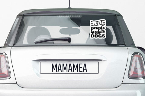 less people more dogs SVG Angelina750 