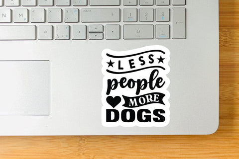 less people more dogs SVG Angelina750 
