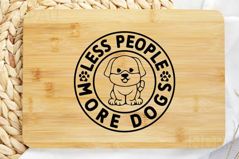 Less people more dogs SVG Angelina750 