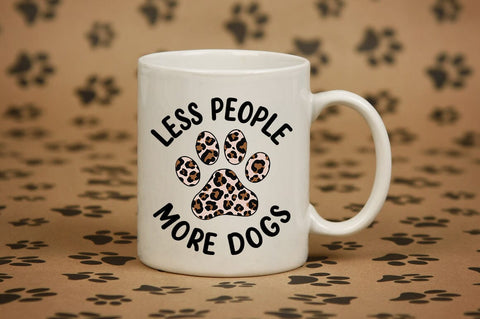 Less People More Dogs SVG Design SVG Designangry 