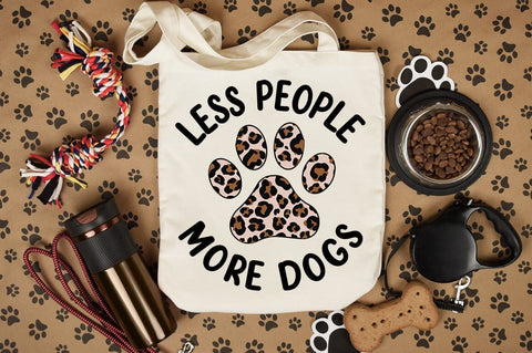 Less People More Dogs SVG Design SVG Designangry 