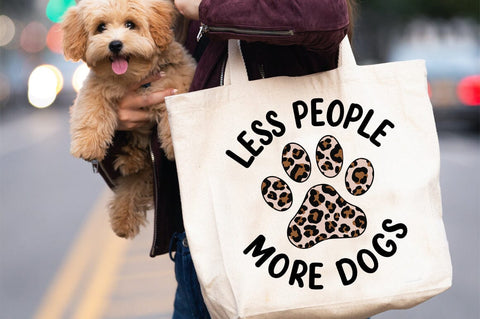 Less People More Dogs SVG Design SVG Designangry 