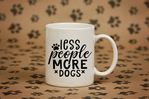 Less people more dogs SVG Design SVG Designangry 