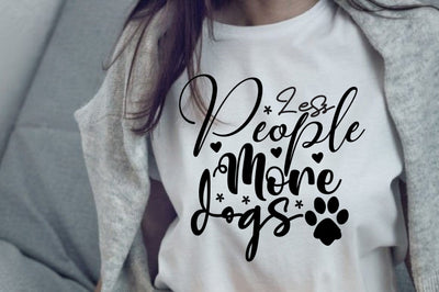 Less People More Dogs SVG orpitasn 