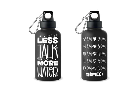 Less Talk More Water, Water Tracker SVG SVG CraftLabSVG 