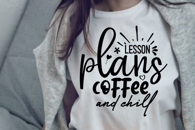lesson plans coffee and chill SVG orpitasn 