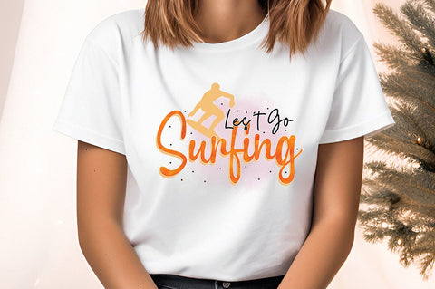 Lest Go Surfing PNG Design Sublimation Designangry 