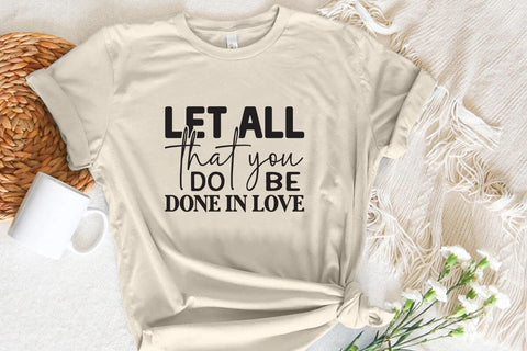 Let all that you do be done in love SVG Angelina750 