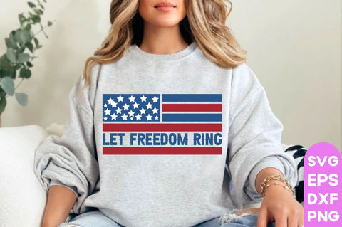 Let freedom ring, Patriotic Flag Svg Bundle, American Flag SVG Bundle, July 4th, Patriotic Svg, Fourth Of July,Funny Quote Svg,flag svg,flag PNG, SVG farhad farhad 