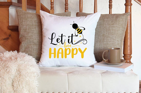 Let It bee Happy SVG Design SVG Designangry 